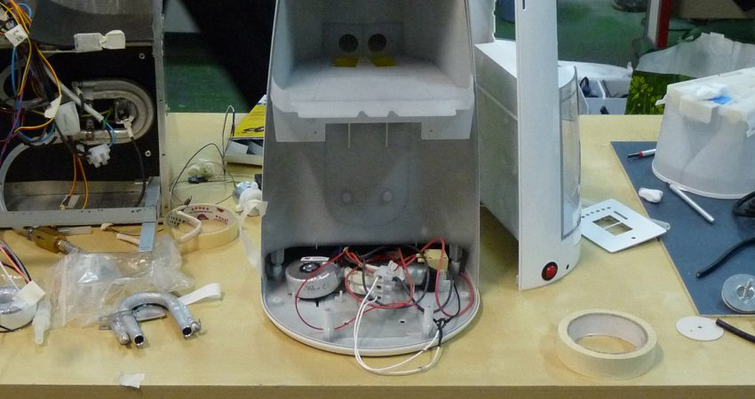 máquina para preparar biberones