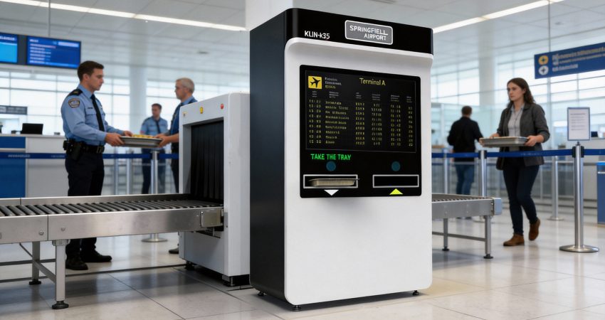 Máquina KLIN K35 en Aeropuerto (2)