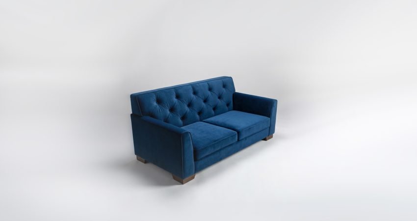 diseño industrial - sofá tapizado