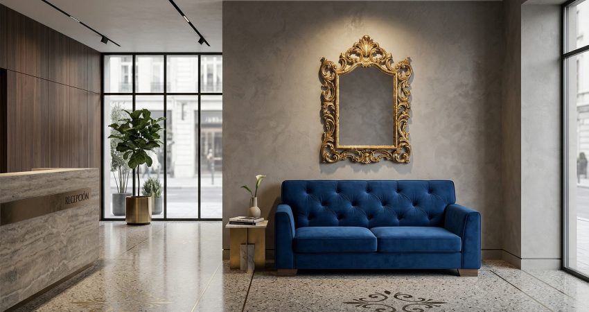 diseño industrial - sofá tapizado